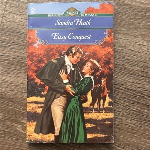 Regency Romance Novel - Easy Conquest by Sandra Heath